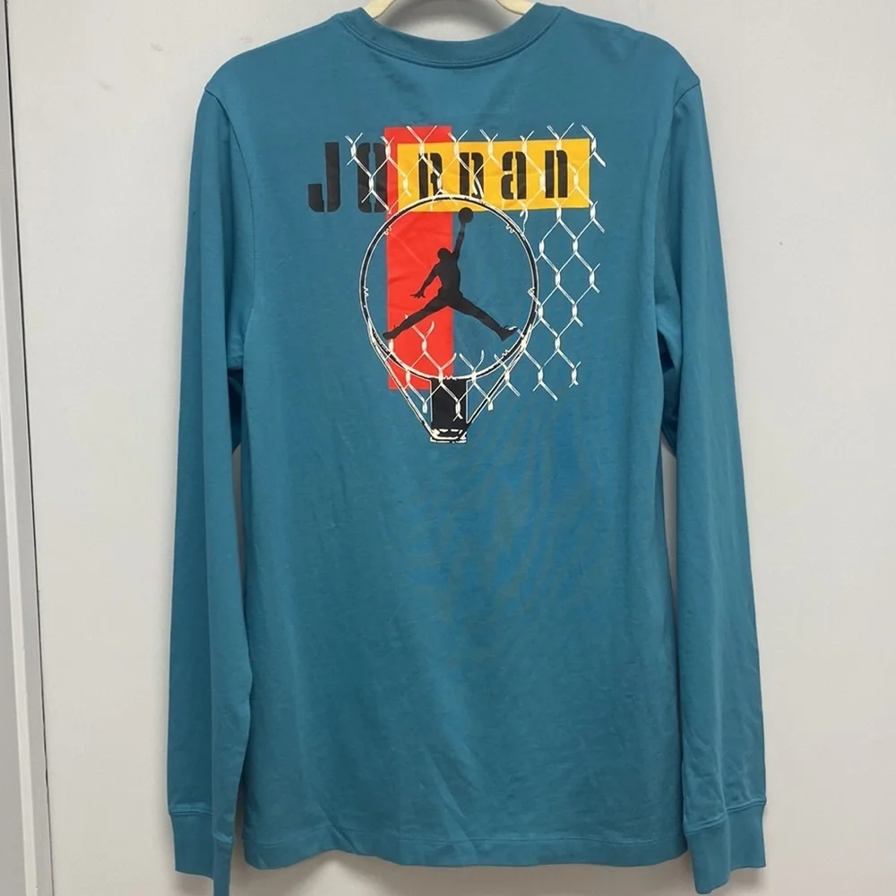 Air Jordan Mens Long Sleeve Shirt